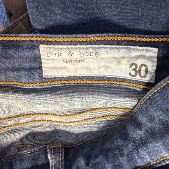 Rag & Bone Cate Skinny Jeans Stretch Denim Size 30 - Picture 6 of 6
